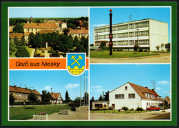 F2005 - TOP Niesky Schule Eis Cafe - Bild Und Heimat Reichenbach Qualitätskarte - Niesky