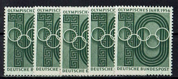 BRD 1956 // 231 ** Olympisches Jahr - Ungebraucht