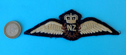 WW2 - ROYAL NEW ZEALAND AIR FORCE (RNZAF) Original Vintage Pilot Wings Badge * Aviation Luftwaffe Aeronautica Militare - Aviation