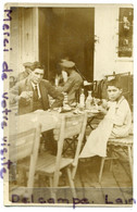 - Carte Photo Marseille - Pére Et Fils, 1928, Non écrite, Terrasse Bar Restaurant, Pub La Lorraine, Scans. - Unclassified