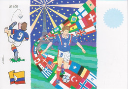 ILLUSTRATEUR HAMM- CLAVAL - MONDIAL FOOTBALL FRANCE 1998 - LA COLOMBIE - EDITEE AU 10 ° FESTIVAL ENGHIEN LES BAINS - Hamm