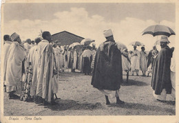 CO737- ETIOPIA - Cartolina Fotografica "Etiopia - Clero Copto"  Del 17 Marzo 1938 Da Diro Xana A Pordenone - Etiopia