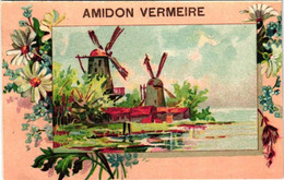 6  Cards   AMIDON  De Riz Vermeire Hamme - Sur- Durme Marque Négresse Ch.Vermeire - Vangeeteruyen LITHO - Collections, Lots & Séries