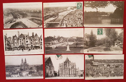 18 Cartes -  Tours - Indre Et Loire -(37) - Tours