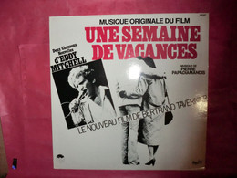 LP33 N°8980 - UNE SEMAINE DE VACANCES -  PIERRE PAPADAIMANDIS & EDDY MITCHELL - 900.587 - BA 215 - B.O.F. - Soundtracks, Film Music