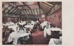 Spokane Washington, Silver Grill At Hotel Spokane, C1900s/10s Vintage Postcard - Spokane