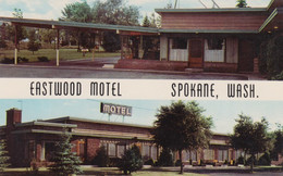 Spokane Washington, Eastwood Motel, Lodging, C1960s Vintage Postcard - Spokane