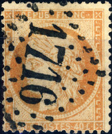 FRANCE - 1870 - Yv.38 40c Orange Terne - Obl. GC 1716 (Grenoble) - B/TB - 1870 Siège De Paris