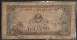 Viet Nam Vietnam 2 Dong VG Banknote Note 1980 - Pick # 85 / 02 Photo - Vietnam
