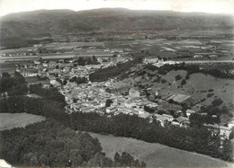 CPSM FRANCE 38 "Chanas, Vue Générale Aérienne " - Chanas