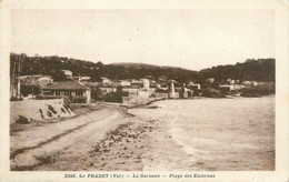 CPA FRANCE 83 "Le Pradet, La Garonne, Plage Des Embruns" - Le Pradet