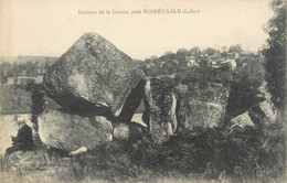 CPA FRANCE 42 "Noiretable, Dolmen De La Goutte" - Noiretable