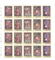 1975. USSR/Russia, Miniatures From Palekh Art Museum, Issue I, Sheet Of 4 Sets Fold, Mint/** - Unused Stamps