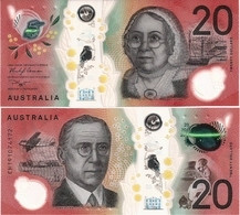 AUSTRALIA       20 Dollars       P-W64[b]       (20)19       UNC - 2005-... (polymer Notes)