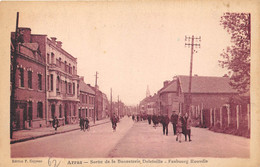 62-ARRAS- SORTIE DE LA BONNETERIE, DELETOILLE , FAUBOURG ROUVILLE - Arras