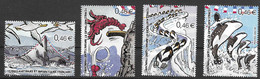 Terres Australes Et Antarctiques Françaises N° 340 à 343 - Unused Stamps