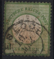 Allemagne Empire Michel 7 (Yvert ) O 1 Vert TàD Du 12.3.1872 - Oblitérés