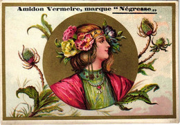 7 Cards  AMIDON  Vermeire Hamme - Sur- Durme Marque Négresse Ch.Vermeire - Vangeeteruyen LITHO - Collections, Lots & Séries