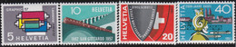 Suisse    .   Y&T     .   586/589     .   **   .     Neuf SANS Charnière   .   /    .  Postfrisch - Unused Stamps