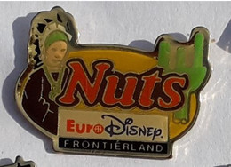 BD319 Pin's DISNEY Chocolat Nuts Eurodisney Frontierland Cactus Indien Ute  Achat Immédiat Immédiat - Disney