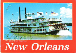STEAMBOAT NATCHEZ, NEW ORLEANS, UNITED STATES. UNUSED POSTCARD Sa5 - New Orleans