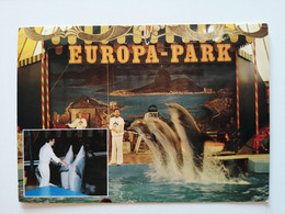 GERMANY...VINTAGE   POSTCARD..EUROPA-PARK..FLORIDA DELPHIN SHOW - Dauphins