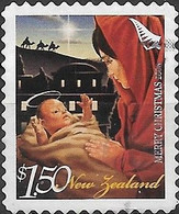 NEW ZEALAND 2008 Christmas - $1.50 - Mary And Baby Jesus FU - Gebraucht