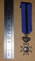 BELGIQUE CONGO BELGE - Ordre De Leopold II Chevalier Diminutif (Français Uniquement) - Belgium