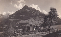 A6004- Frutigen, Balmhorn -Altels- Elsighorn, 1928 Helvetia Stamp, Suisse Switzerland Vintage Postcard - Frutigen