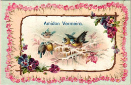 6 Cards  AMIDON  Vermeire Hamme -sur- Durme Marque Négresse Ch.Vermeire - Vangeeteruyen LITHO - Collections, Lots & Séries