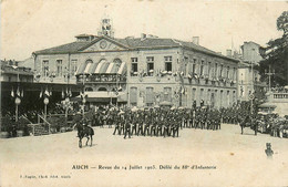 Auch * Revue Du 14 Juillet 1903 * Défilé Du 88ème Régiment D'infanterie * Place Mairie ? - Auch