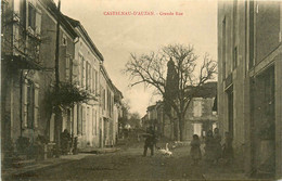 Castelnau D'auzan * Grande Rue * Villageois - Autres & Non Classés