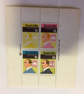 (Stamp 19/5/2020) Australia - Mini Sheet Of 4 Stamps (un-cancelled No Gum) - Otros & Sin Clasificación