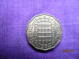 Great Britain: Three Pence 1954 - F. 3 Pence