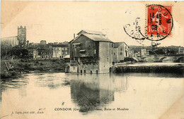 Condom * Panorama Sur La Commune * La Baïse Et Les Moulins * Minoterie - Condom