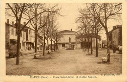 Eauze * Place St Cérat Et Statue Soulès - Other & Unclassified