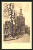 AK Angermünde, Partie An Der Alten Stadtmauer, Storchennest - Angermuende