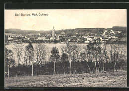 AK Bad Buckow / Märk. Schweiz, Blick Auf Das Dorf Und See - Buckow