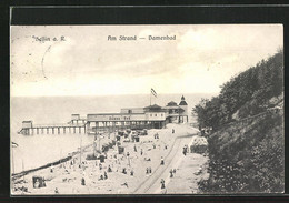 AK Sellin A. Rügen, Am Strand - Damenbad - Sellin