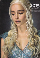 A6047- Advertising, Woman Daenerys, Game Of Thrones 2015 Calendar, Ucraine Small Calendar - Petit Format : 2001-...