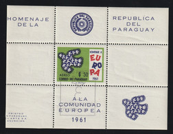 Paraguay 1961 Michel Block 15 Gestempelt ESST, Europa, Michel 110,- - Paraguay