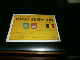 Carte QSL >  Tango-sierra 292 Belguin - CB-Funk