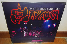 RARE SAXON Live At Beat Club 1981 LP Limité 500 Ex - Hard Rock En Metal