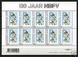 Nederland NVPH 2563 V2563 Vel 100 Jaar NBFV 2008 MNH Postfris - Altri & Non Classificati