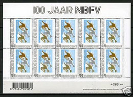 Nederland NVPH 2563 V2563 Vel 100 Jaar NBFV 2008 MNH Postfris - Otros & Sin Clasificación