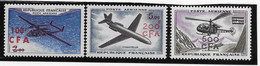 Réunion Poste Aérienne N°58/60 - Neufs ** Sans Charnière - TB - Airmail