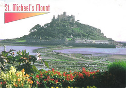 ST. MICHAELS MOUNT, MARAZION, CORNWALL, ENGLAND. UNUSED POSTCARD Tc8 - St Michael's Mount