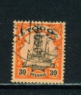 TOGO  -  1900 Yacht Definitive 30pf Used As Scan - Togo