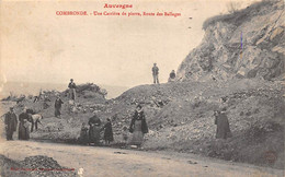 Combronde        63           Une Carrière De Pierres , Route Des Ballages          (voir Scan) - Combronde