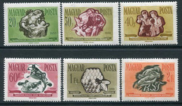 HUNGARY 1958 Savings And Life Insurance MNH / **.  Michel 1513-18 - Ongebruikt